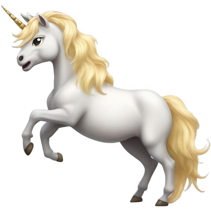 Angry unicorn emoji