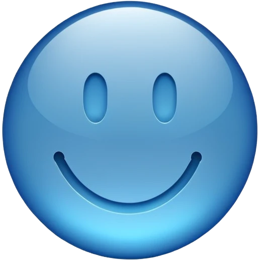 Blue tick emoji