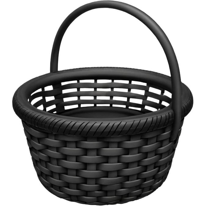 Basket with tire emoji