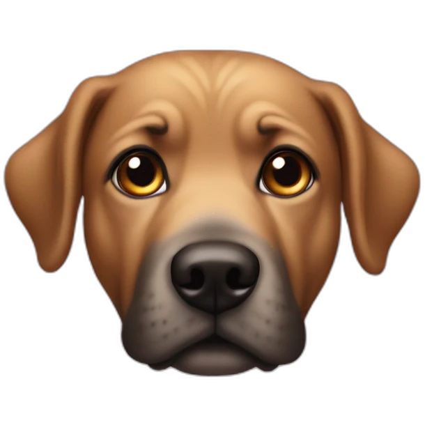 Dirty dog emoji