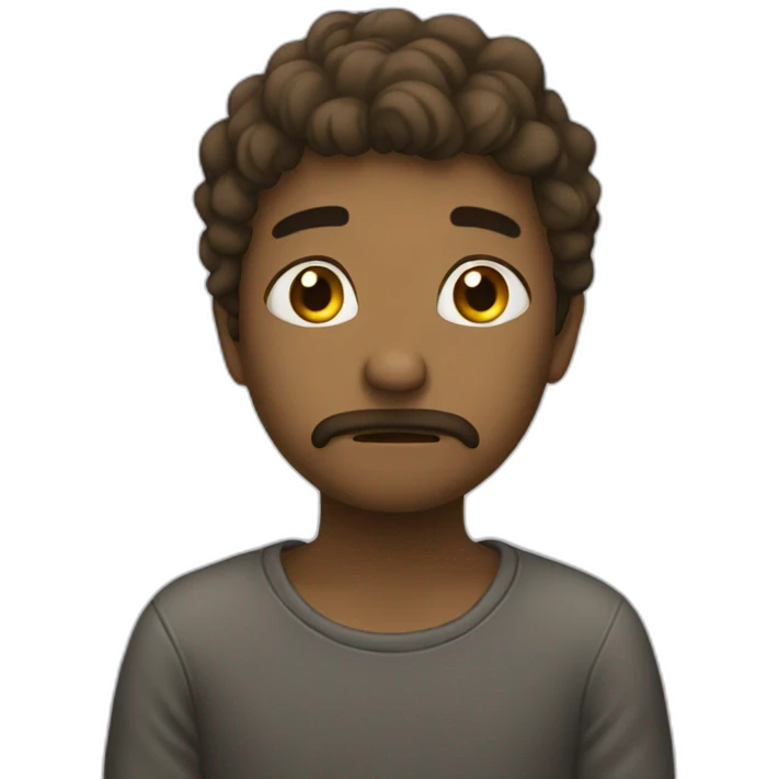 Triste emoji