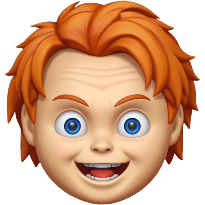 Un emojin de chuky emoji