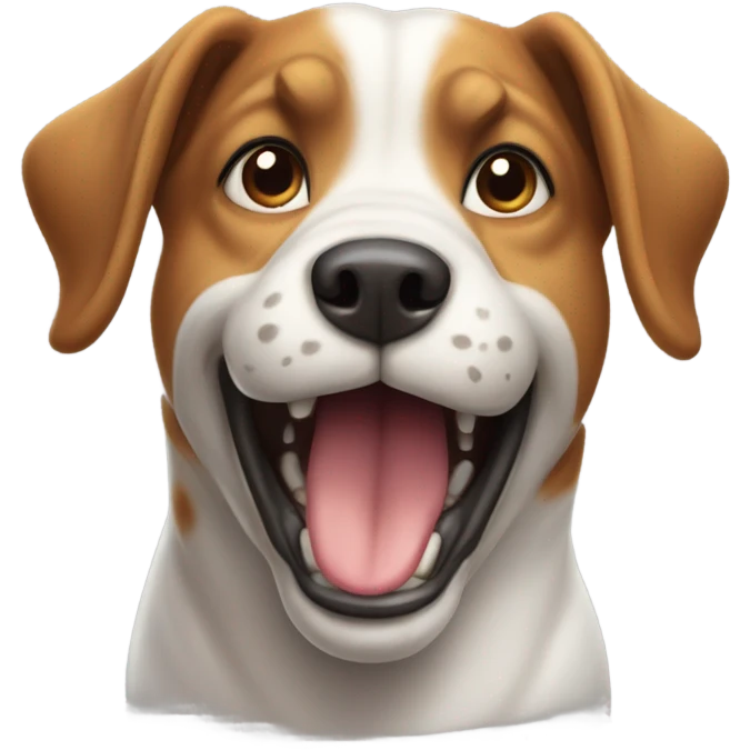 Dog borking emoji