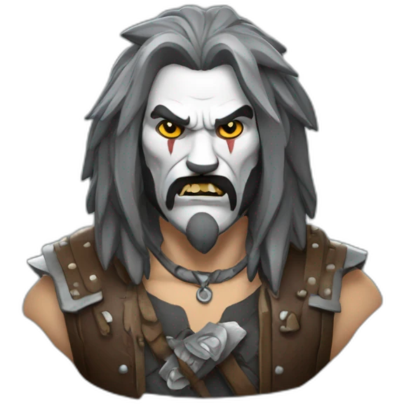 Lobo solitario emoji