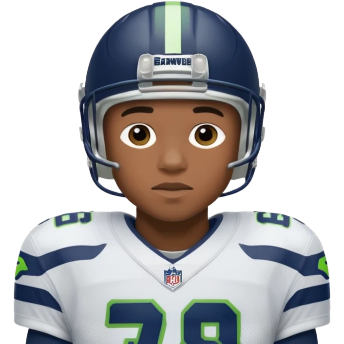 do an emoji of Seattle Seahawks' wide receiver Jaxon Smith-Njigba emoji