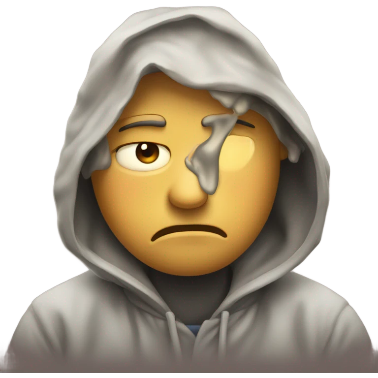 Cold heartbroken  emoji