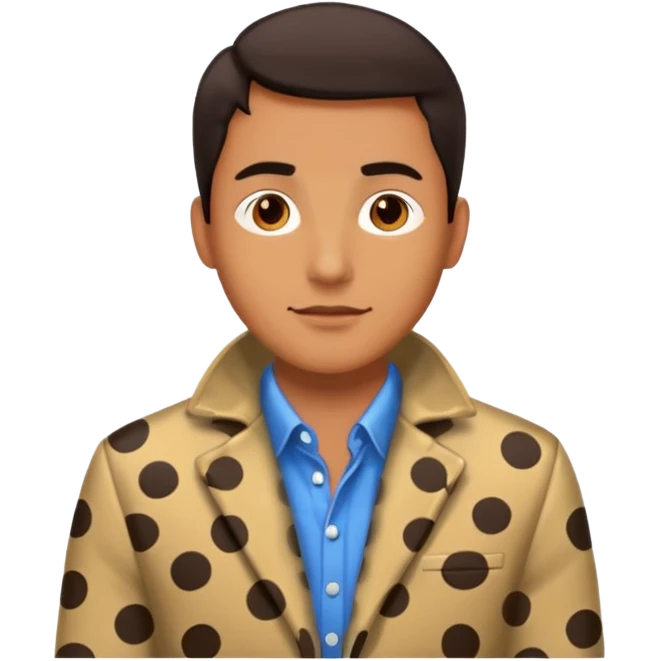 spotted jackets man emoji