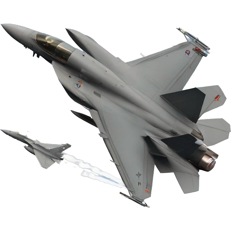 Photo realistic US Navy Fighter jet with  missiles emoji