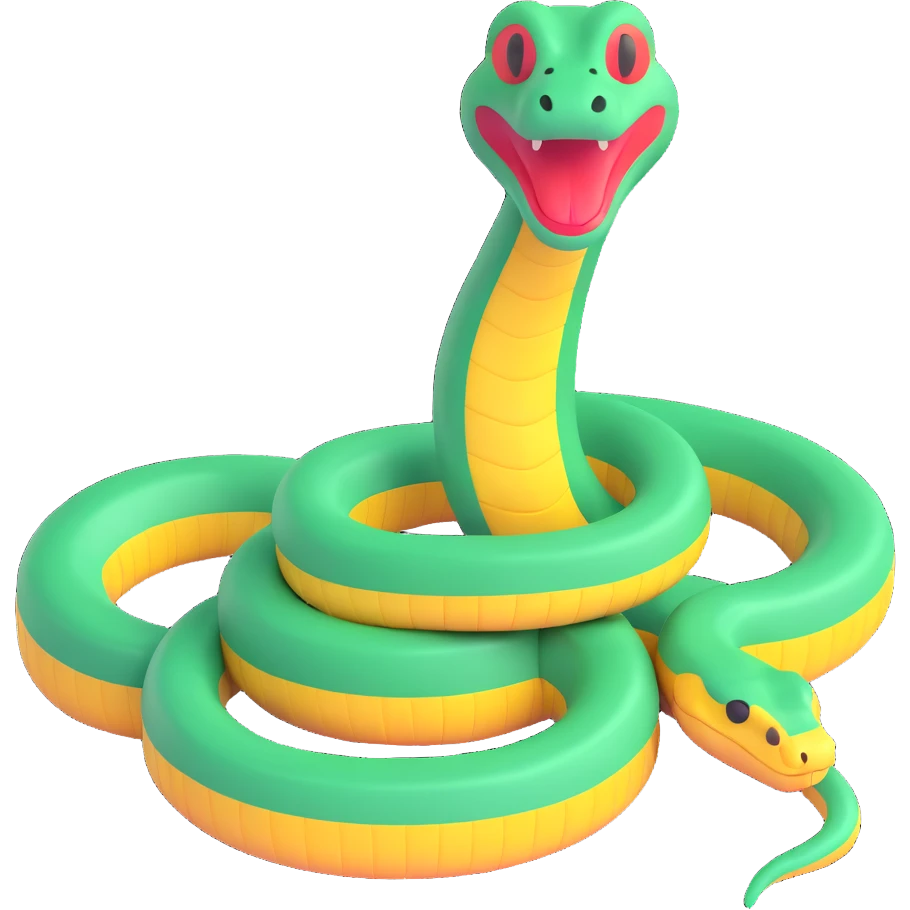 a snake emoji emoji