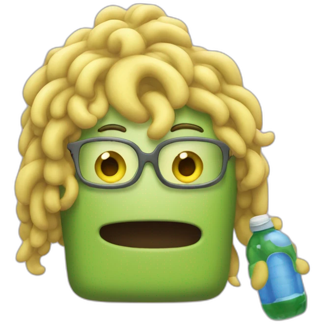 bob l'éponge avec le pouce en l'aire emoji