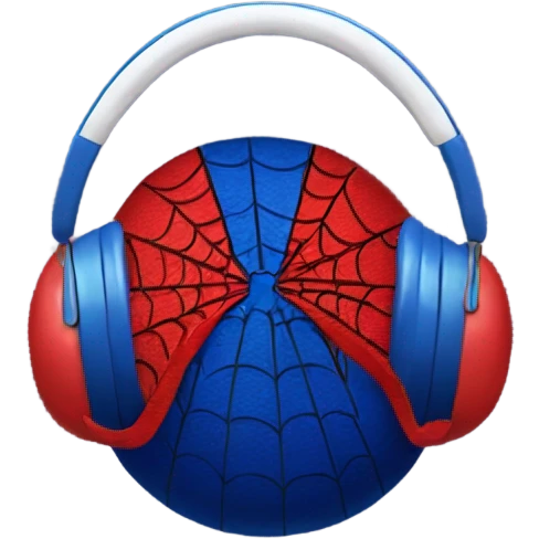 spider-man ear muffs emoji