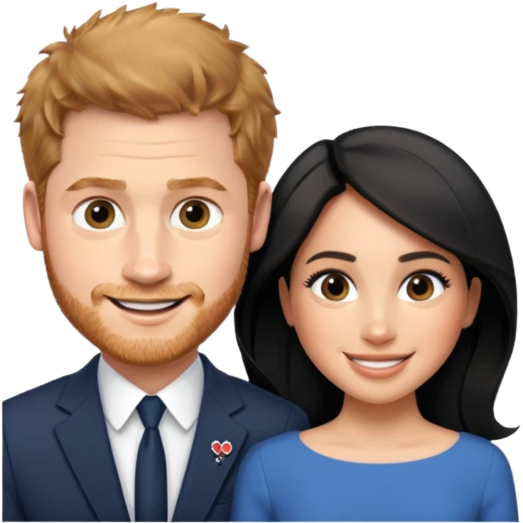 prince harry and megan emoji