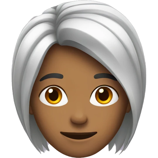 Split hair emoji