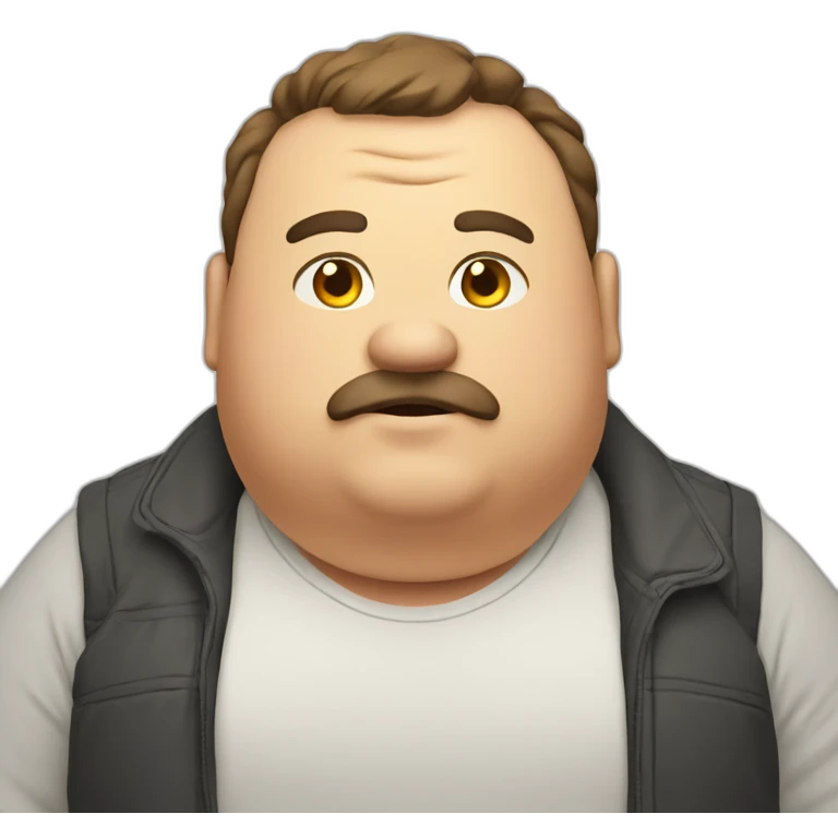 fat man emoji