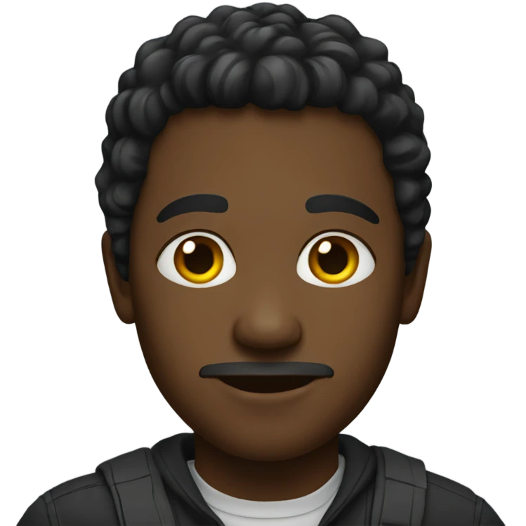 Black person emoji