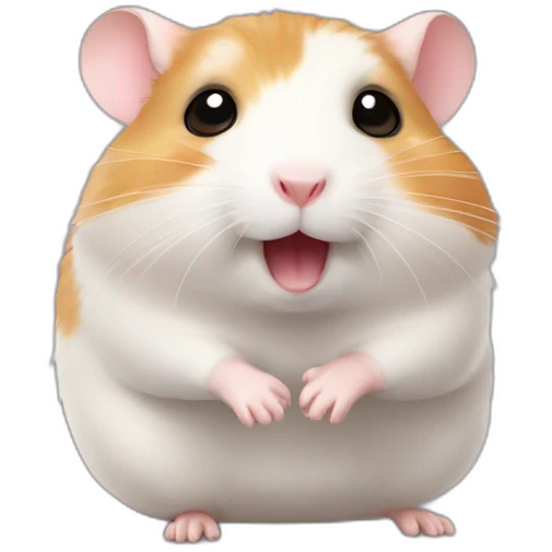 Hamster qui cours emoji