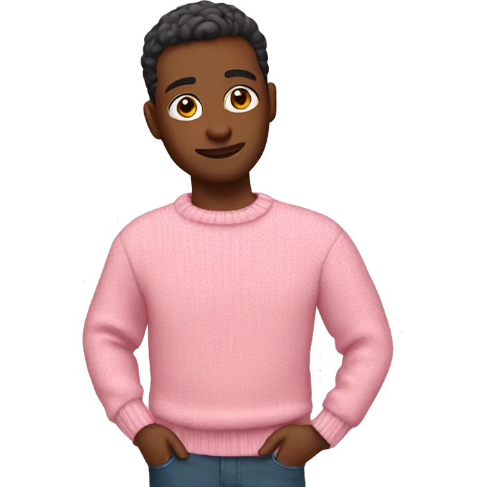 Pink sweater  emoji