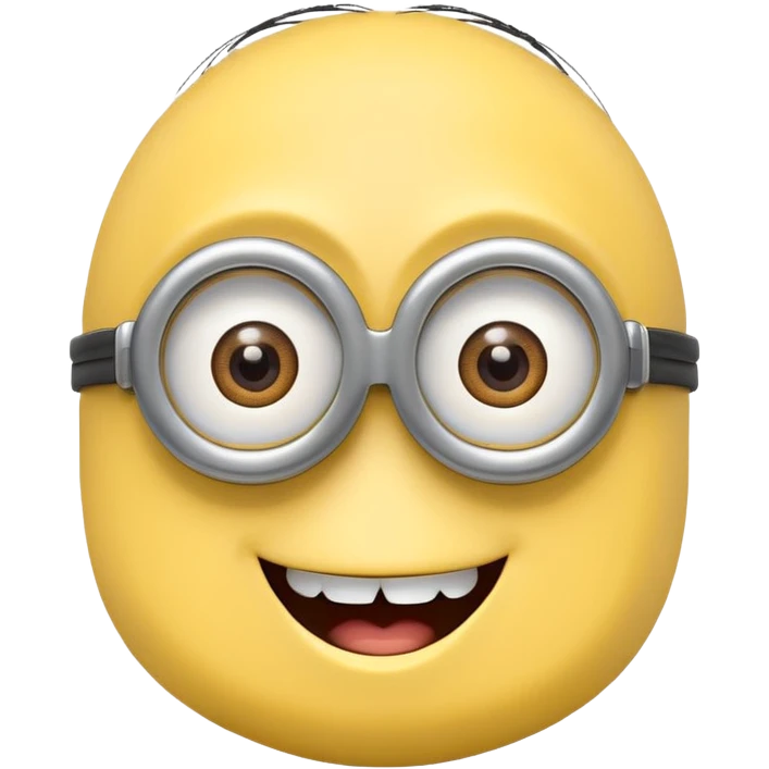 happy minion face emoji