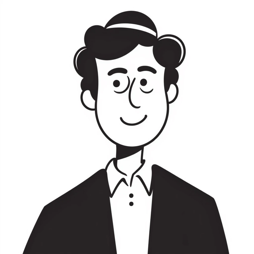 Jewish man with yarmulke emoji