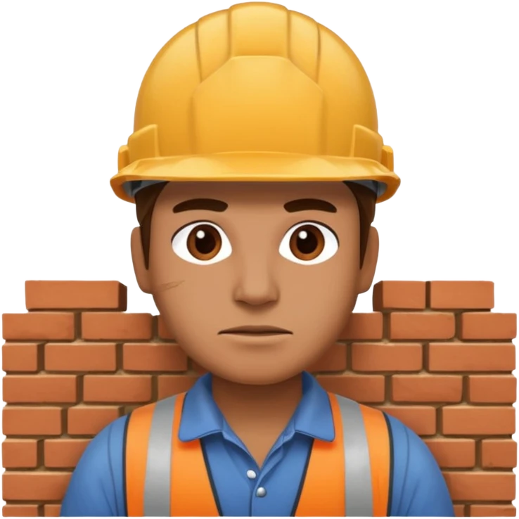 bricklayer emoji
