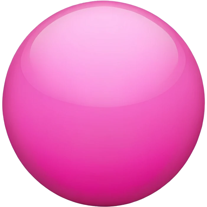 Pink  emoji