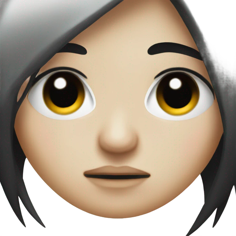 Sad emo face emoji