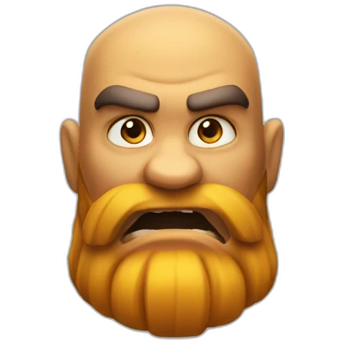 barbare dans clash of clan emoji