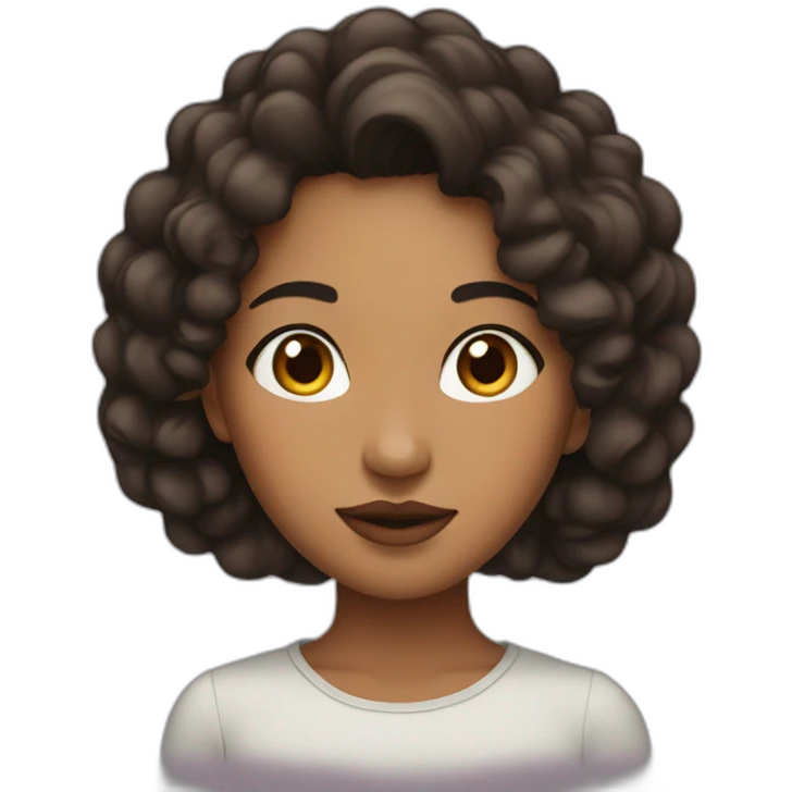 ethnically ambiguous beauty emoji