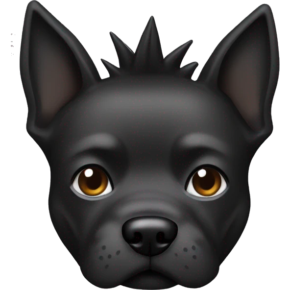 Black spiked dog collar emoji
