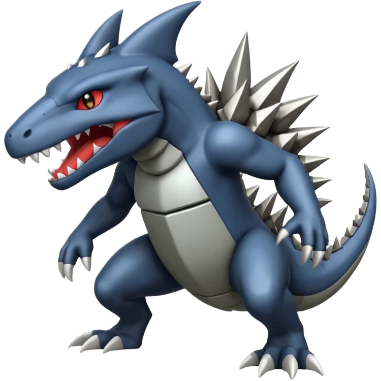 Tyrunt-Garchomp-Aggron-Axew-fusion emoji