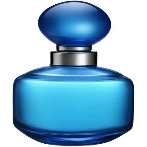 Blue Dior perfume bottle emoji