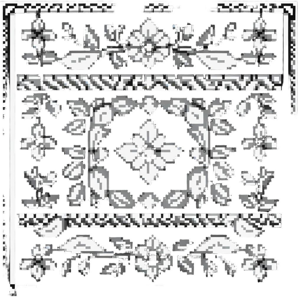 Bashkortostan national ornament pattern emoji