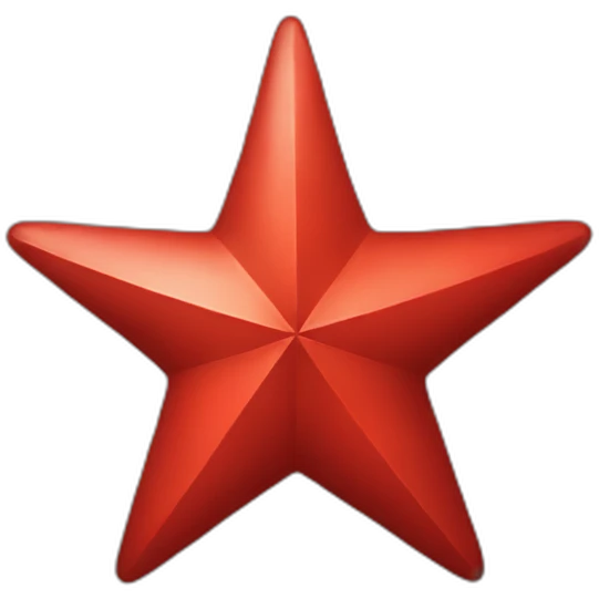 Red star emoji