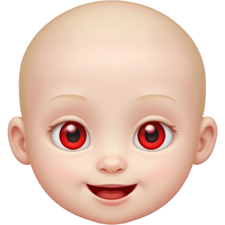 evil baby emoji