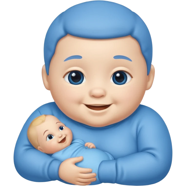 Bluebaby emoji