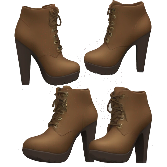 boots heels emoji