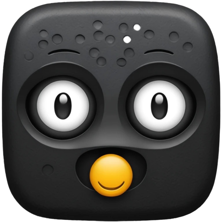 Gamcha black  emoji