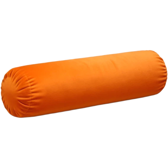 orange bolster pillow emoji emoji