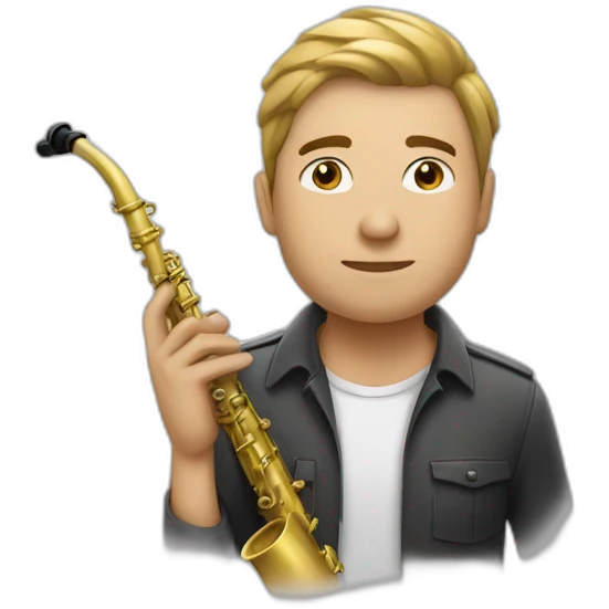 cara de hombre blanco pelón fumando una pipa emoji