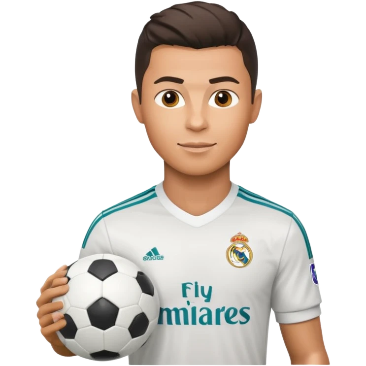 Cr7 en el real Madrid emoji