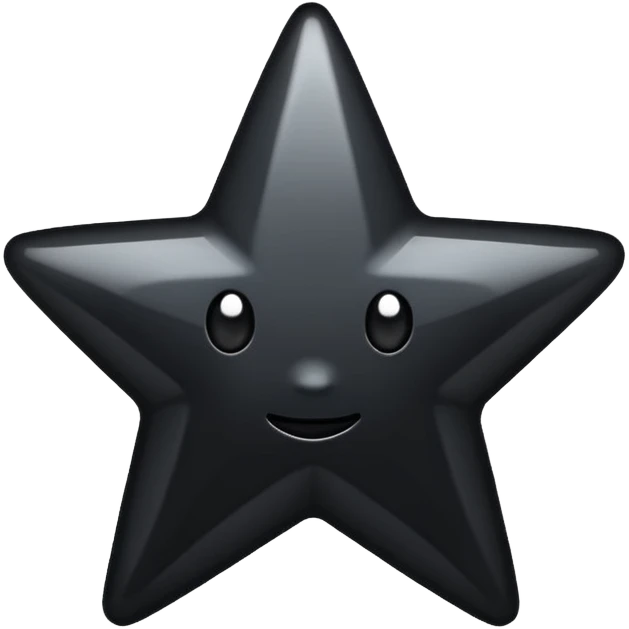 Сделай пожалуйста эмодзи надпись black star service emoji