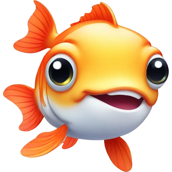 cute kawaii fish emoji