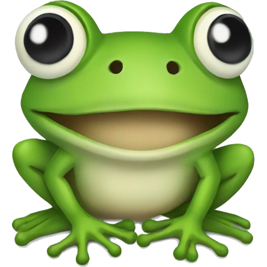Frog-frog emoji