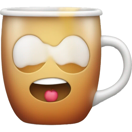 mug of hot apple cider emoji