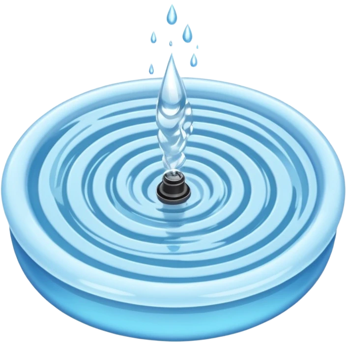 Spinning Water Drain emoji