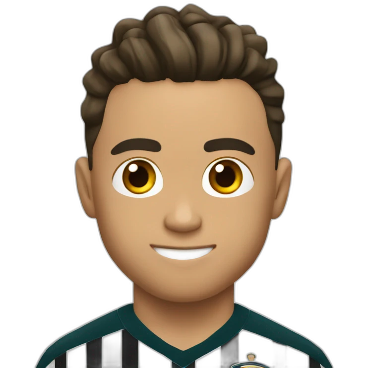 ronaldo entrain de celebrer emoji