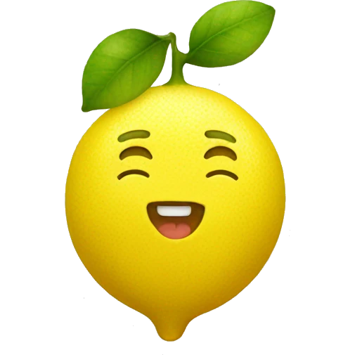 lemon emoji