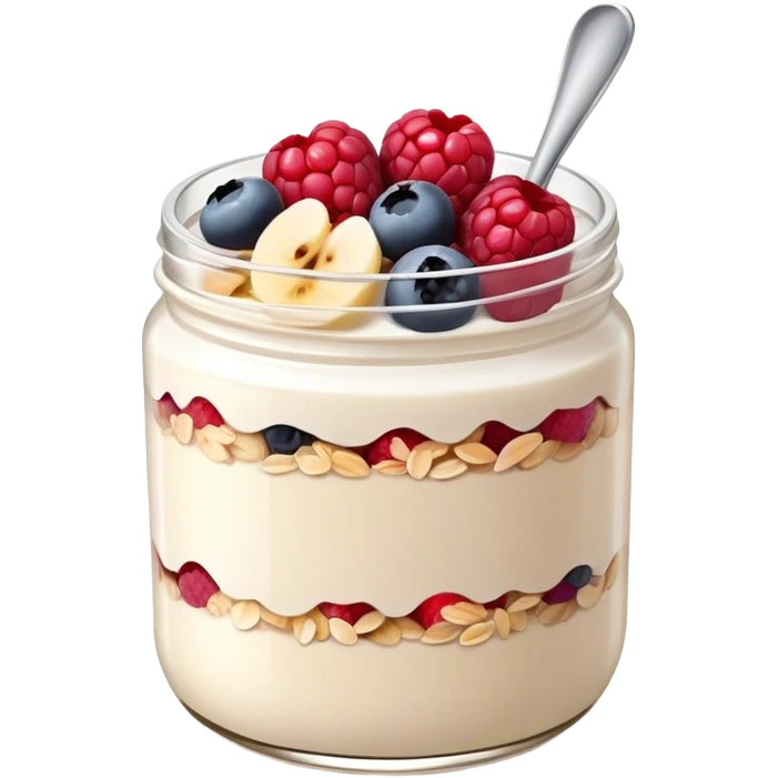 Overnight oats emoji