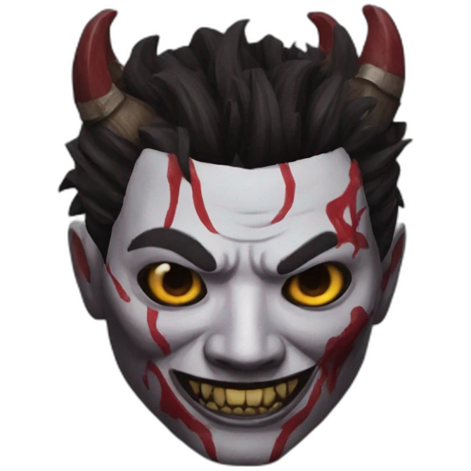 The oni from dead by daylight emoji