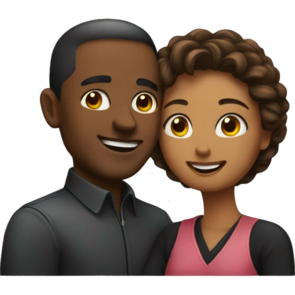 A loving couple emoji